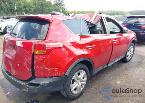 2013 Toyota Rav4 Le z USA, uszkodzony, nr VIN 2T3ZFREV1DW019155